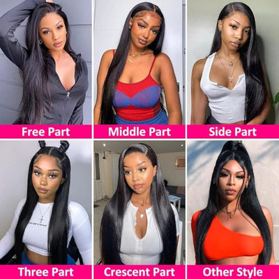 Long HD Lace Human Hair Wigs